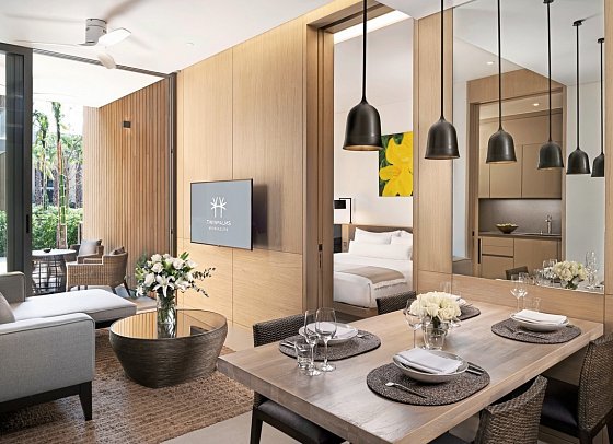 Twinpalms MontAzure Phuket - Wohnbeispiel Grand Azure Suite (Zimmercodierung WB2)