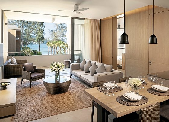 Twinpalms MontAzure Phuket - Wohnbeispiel Azure Seaview Suite (Zimmercodierung WBM)