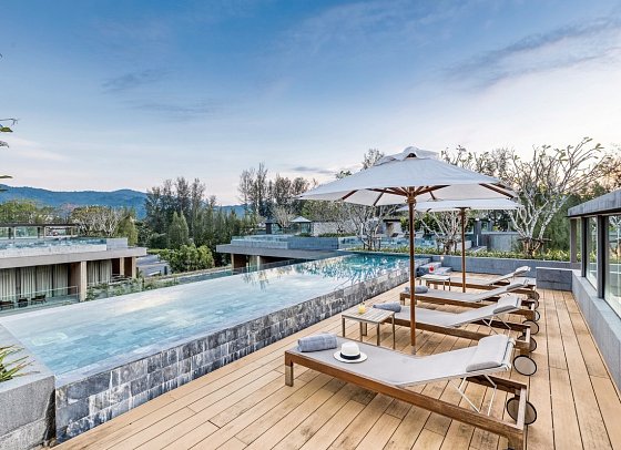 Twinpalms MontAzure Phuket - Privatpoolbeispiel 2 Bedroom Azure Pool Penthouse (Zimmercodierung WB3)