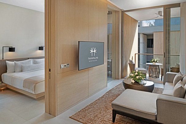 Twinpalms MontAzure Phuket - Wohnbeispiel Azure Suite (Zimmercodierung WB1)