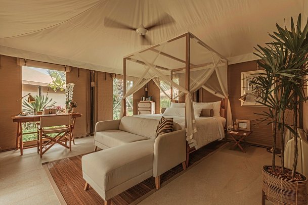 Twinpalms Tented Camp Phuket - Wohnbeispiel Lagoon Pool Tent (Zimmercodierung UBR)