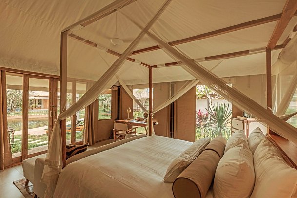 Twinpalms Tented Camp Phuket - Wohnbeispiel Lagoon Pool Tent (Zimmercodierung UBR)