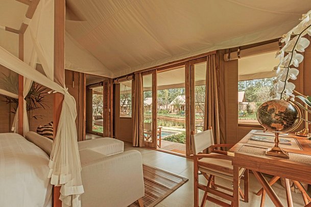 Twinpalms Tented Camp Phuket - Wohnbeispiel Lagoon Pool Tent (Zimmercodierung UBR)