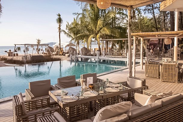 Twinpalms Tented Camp Phuket - Strandbar „The Lazy Coconut“