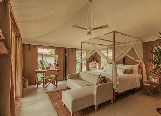 Twinpalms Tented Camp Phuket - Wohnbeispiel Lagoon Tent (Zimmercodierung UB1)