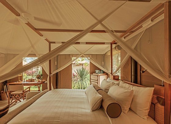 Twinpalms Tented Camp Phuket - Wohnbeispiel Lagoon Tent (Zimmercodierung UB1)