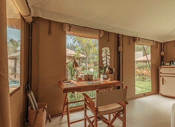 Twinpalms Tented Camp Phuket - Wohnbeispiel Lagoon Tent (Zimmercodierung UB1)