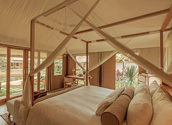 Twinpalms Tented Camp Phuket - Wohnbeispiel Lagoon Pool Tent (Zimmercodierung UBR)