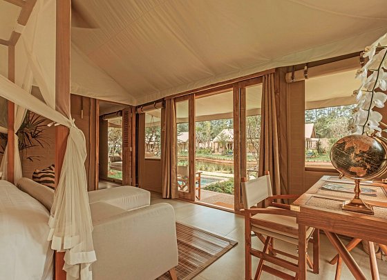 Twinpalms Tented Camp Phuket - Wohnbeispiel Lagoon Pool Tent (Zimmercodierung UBR)
