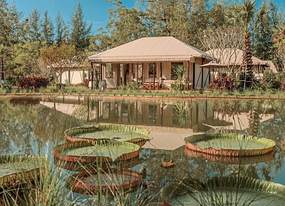 Twinpalms Tented Camp Phuket - Wohnbeispiel Lagoon Tent (Zimmercodierung UB1)