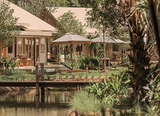 Twinpalms Tented Camp Phuket - Wohnbeispiel Lagoon Tent (Zimmercodierung UB1)