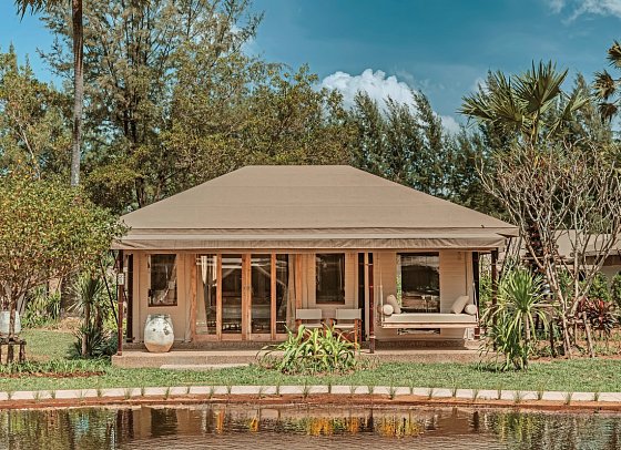 Twinpalms Tented Camp Phuket - Wohnbeispiel Lagoon Tent (Zimmercodierung UB1)