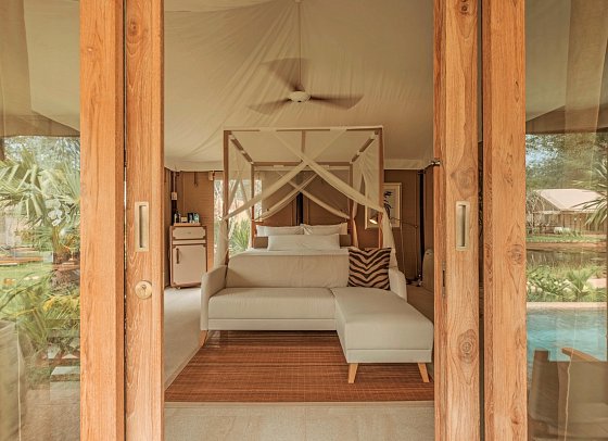 Twinpalms Tented Camp Phuket - Wohnbeispiel Lagoon Tent (Zimmercodierung UB1)
