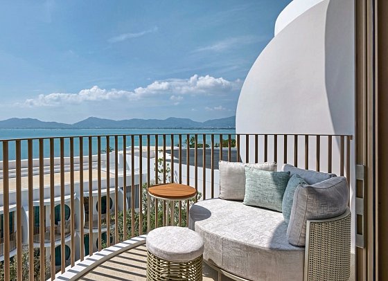 Veranda Resort Phuket Autograph Collection - Balkonbeispiel Deluxe Seaview (Zimmercodierung UDM)