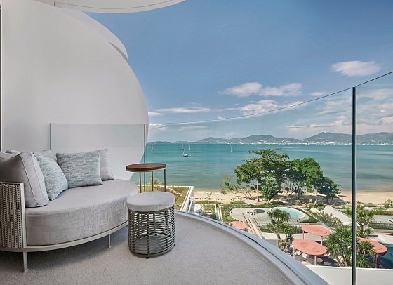 Veranda Resort Phuket Autograph Collection - Balkonbeispiel Ocean View (Zimmercodierung UBM)
