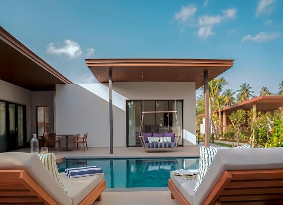 Chatrium Rawai Phuket - Wohnbeispiel Two Bedroom Pool Villa (Zimmercodierung V2R)