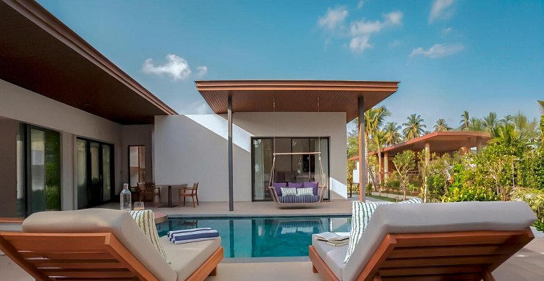 Chatrium Rawai Phuket - Wohnbeispiel Two Bedroom Pool Villa (Zimmercodierung V2R)