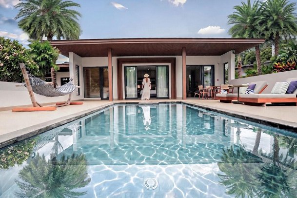 Chatrium Rawai Phuket - Wohnbeispiel One Bedroom Pool Villa (Zimmercodierung V2R)