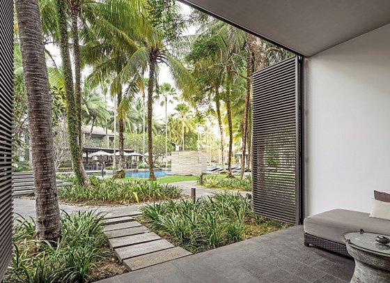 Twinpalms Surin Phuket Resort - Wohnbeispiel Palm Premium (Zimmercodierung UM1)