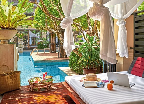 Burasari Phuket - Wohnbeispiel Elite Pool Access (Zimmercodierung UBQ)