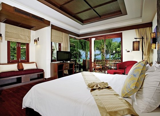 Khao Lak Bayfront Resort - Wohnbeispiel Deluxe Seaside Bungalow (Zimmercodierung BD1)