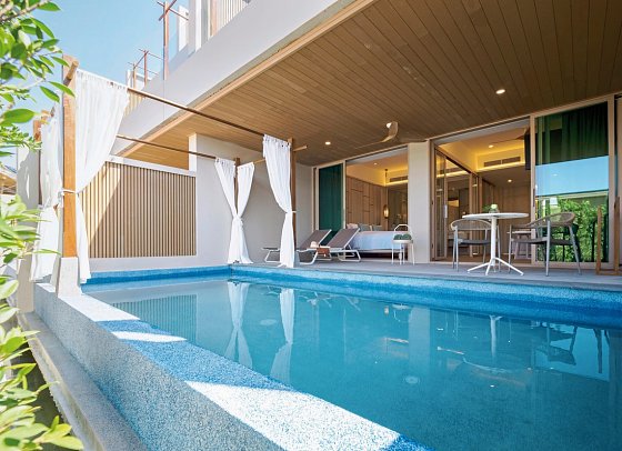The Little Shore Khao Lak by Katathani - Wohnbeispiel Pool Suite (Zimmercodierung WBR)