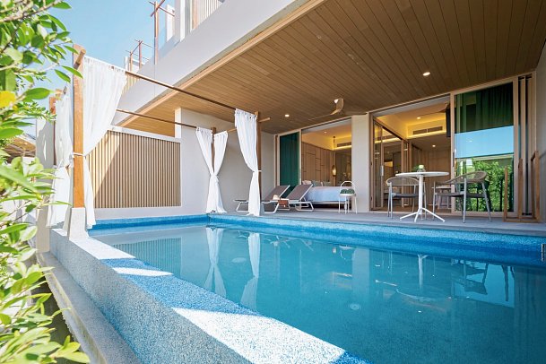 The Little Shore Khao Lak by Katathani - Wohnbeispiel Pool Suite (Zimmercodierung WBR)