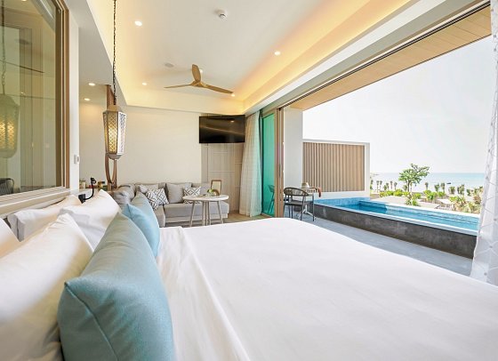 The Little Shore Khao Lak by Katathani - Wohnbeispiel Seaview Pool Suite (Zimmercodierung WBM)
