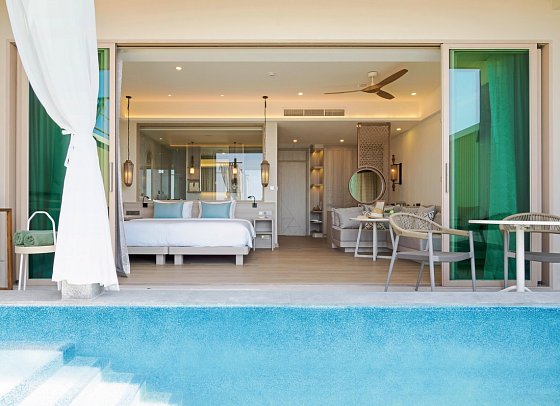 The Little Shore Khao Lak by Katathani - Wohnbeispiel Seaview Pool Suite (Zimmercodierung WBM)