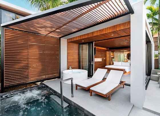 Casa de La Flora - Wohnbeispiel Studio Pool Villa (Zimmercodierung VB1)