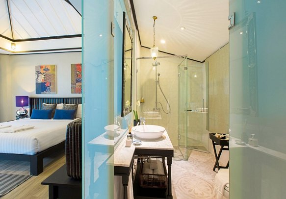 Moracea by Khao Lak Resort - Badbeispiel Jasmine Superior Bungalow (Zimmercodierung BS1)