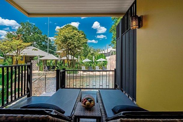 Moracea by Khao Lak Resort - Terrassenbeispiel Hibiscus Pool Access (Zimmercodierung UDQ)
