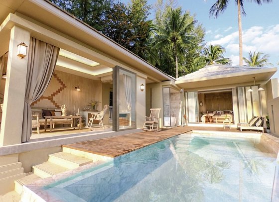 Devasom Khao Lak Beach Resort & Villas - Wohnbeispiel Beach Pool Villa (Zimmercodierung VB5)