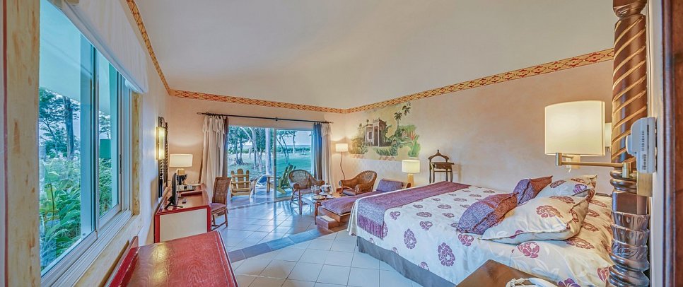 Paradisus Rio de Oro Resort & Spa - Wohnbeispiel Luxury Juniorsuite Seaview (Zimmercodierung JUM)