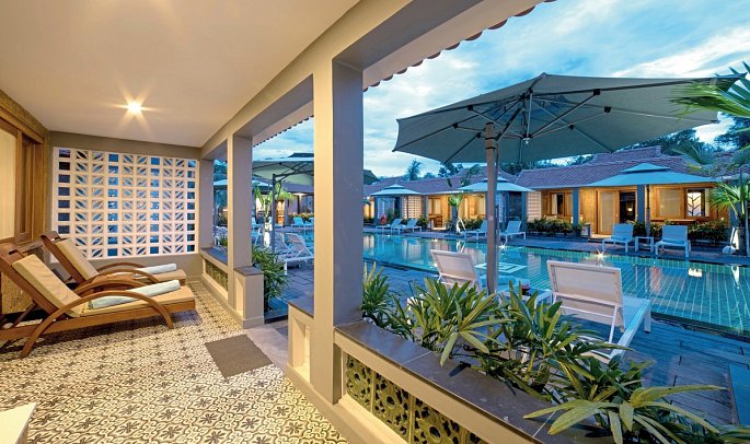 Pilgrimage Village Boutique Resort & Spa - Wohnbeispiel Pool Acess Villa (Zimmercodierung VBQ)