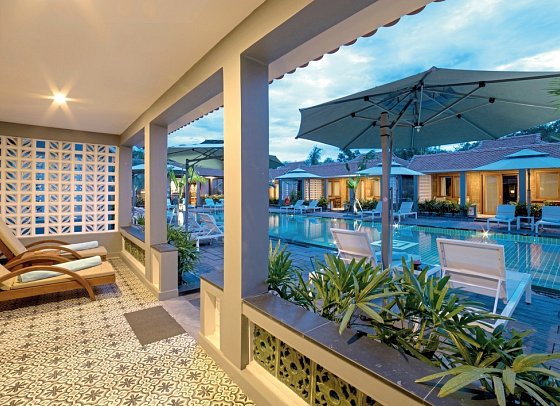 Pilgrimage Village Boutique Resort & Spa - Wohnbeispiel Pool Acess Villa (Zimmercodierung VBQ)