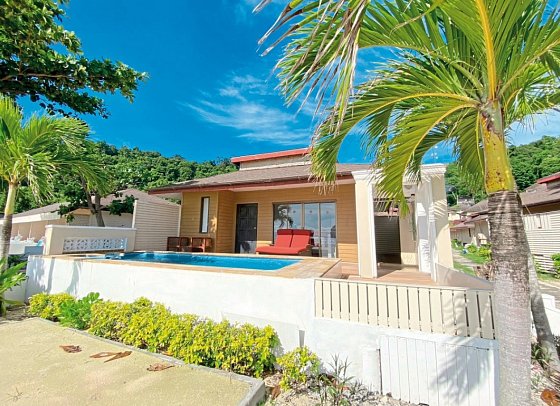Koh Hai Fantasy Resort & Spa - Wohnbeispiel Ocean Front Pool Villa (Zimmercodierung VBO)