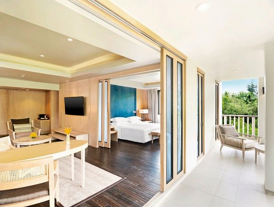 Dusit Thani Krabi Beach Resort - Wohnbeispiel Club Premium Suite (Zimmercodierung WM1)