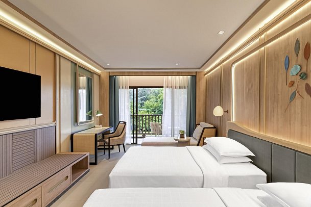 Dusit Thani Krabi Beach Resort - Wohnbeispiel Club Sea Facing Suite (Zimmercodierung WL1)