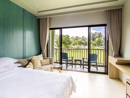 Dusit Thani Krabi Beach Resort - Wohnbeispiel Club Premium Suite (Zimmercodierung WM1)