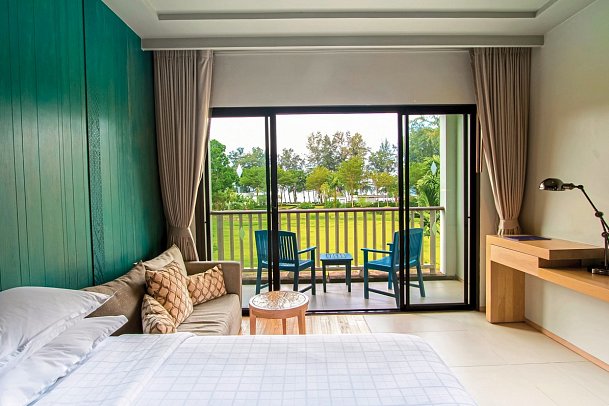 Dusit Thani Krabi Beach Resort - Wohnbeispiel Deluxe Sea Facing (Zimmercodierung UD2)