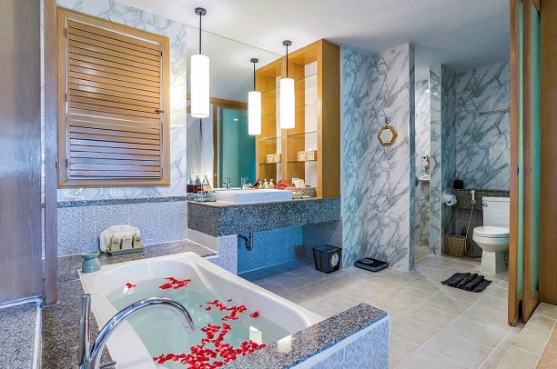 Pakasai Resort - Badbeispiel Honeymoon Chalet (Zimmercodierung UD2)