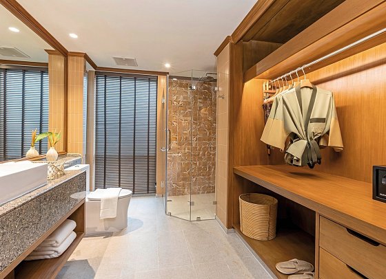 Pakasai Resort - Badbeispiel Deluxe Junior (Zimmercodierung JD1)