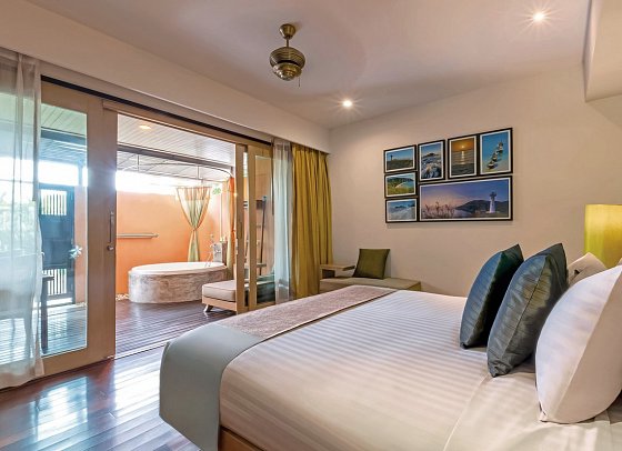 Pakasai Resort - Wohnbeispiel Premier Suite (Zimmercodierung WM1)