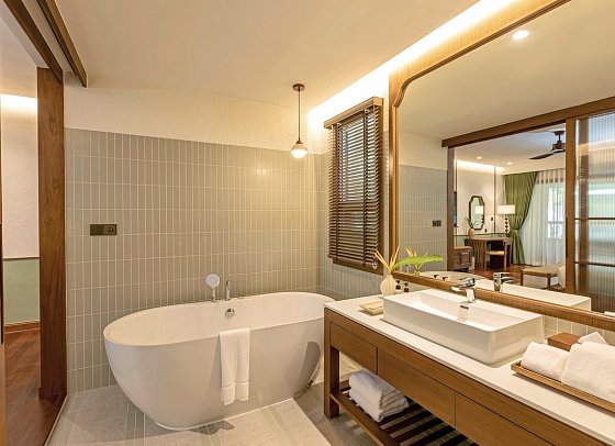 Pakasai Resort - Badbeispiel Honeymoon Suite (Zimmercodierung UD4)