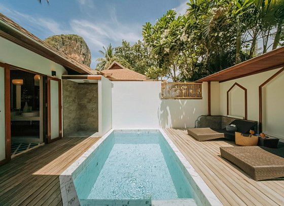 Railay Bay Resort & Spa - Wohnbeispiel Luxury Suite Pool Villa (Zimmercodierung WB1)