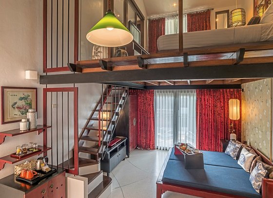 Red Ginger Chic Resort - Wohnbeispiel Duplex Suite (Zimmercodierung WB1)