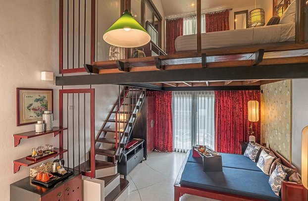 Red Ginger Chic Resort - Wohnbeispiel Duplex Suite (Zimmercodierung WB1)