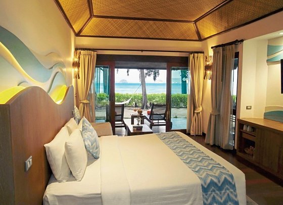 Tup Kaek Sunset Beach Resort - Wohnbeispiel Deluxe Beachfront Cottage (Zimmercodierung UDM)