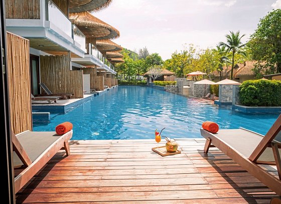Tup Kaek Sunset Beach Resort - Wohnbeispiel Deluxe Pool Access (Zimmercodierung UDQ)
